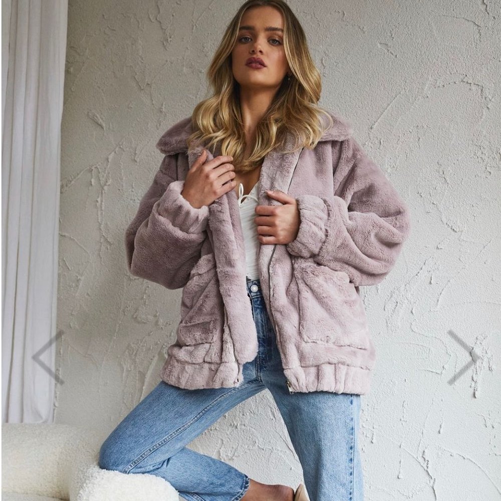 Zip Jacket Mauve